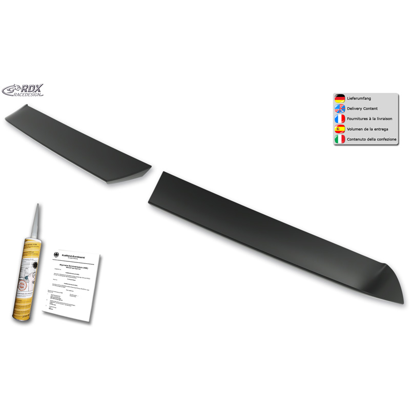 RDX Racedesign Roof spoiler  Hyundai H350 2015- (PUR-IHS)