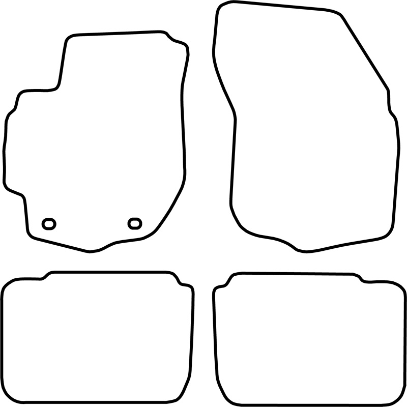 Set car mats  Suzuki Liana 2004-2007