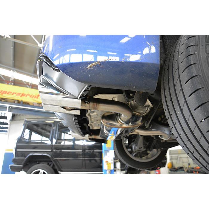 AUDI A3 8V Cabrio 2.0 TDI (150 Hp) 2012 Endpipe kit OO90 Right + OO90 Left