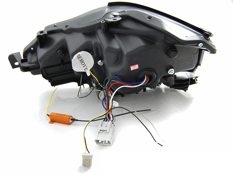 Headlights Lexus IS 13-16 Tube Black