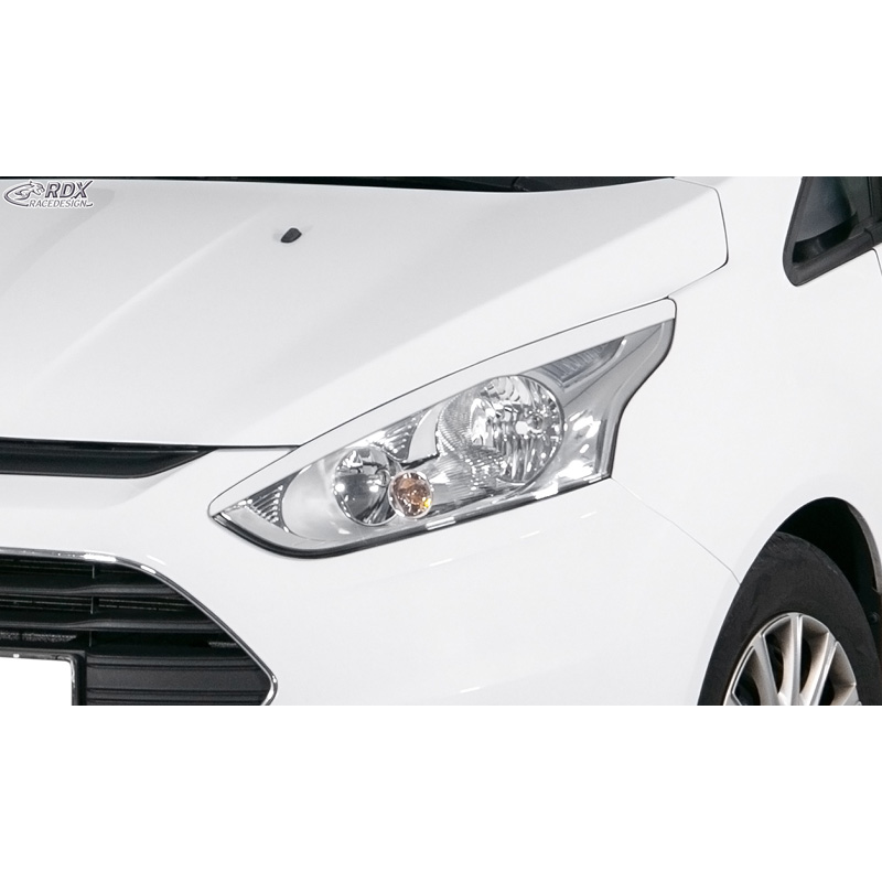 Head light spoilers  Ford B-Max 2012-2017 (ABS)