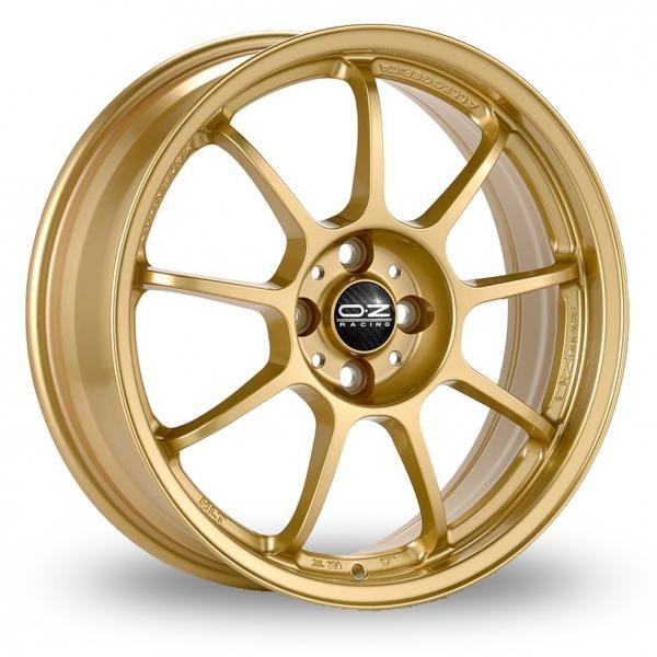 Velgen OZ Alleggerita HLT race gold 10x18 inch 5x120,7 ET42
