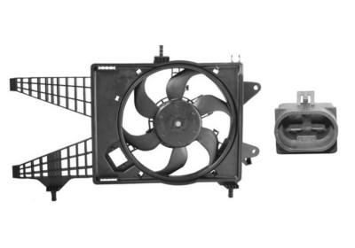 ventilator, 1.9D/JTD, geen airco Fiat Punto, 2003-2011