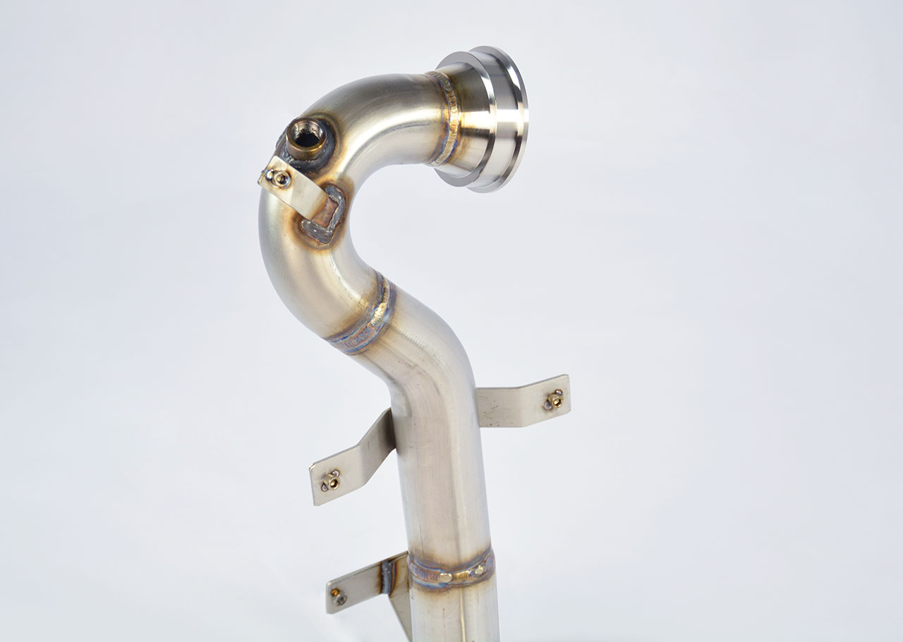 595 ABARTH 1.4T "Competizione" (180 Hp) (Ø65 with valve) 2016 Turbo downpipe kit (Replaces catalytic