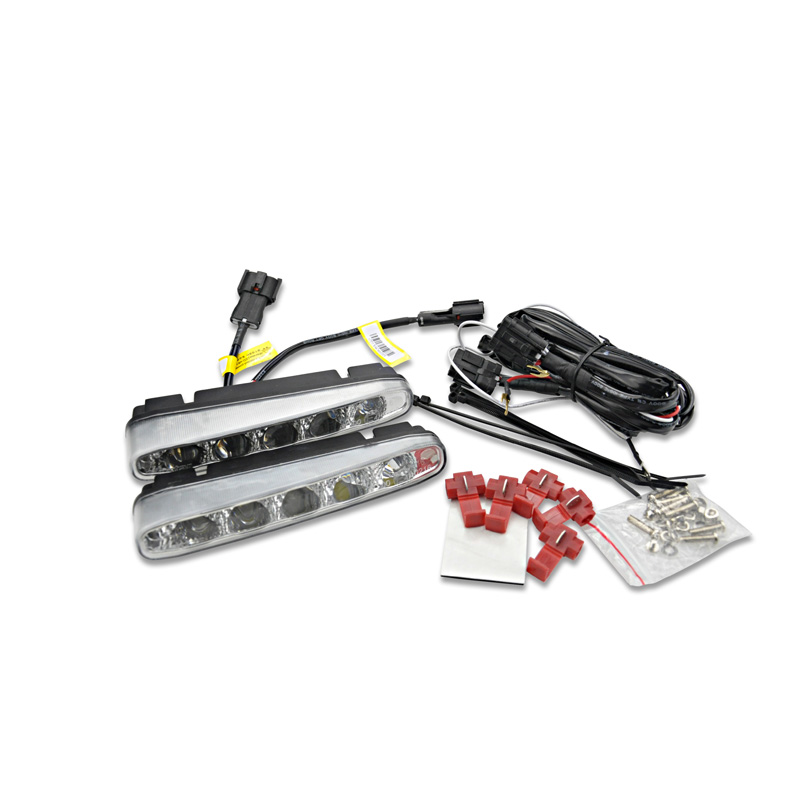 Set Universal Daytime Running Lights (DRL) - 4W Spot Light LED - 192x32x41,5mm - incl. E-Mark