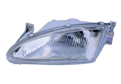 koplamp, H4, elektr verstelb, links Hyundai Lantra, 1995-1998