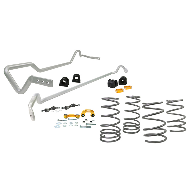 Whiteline Grip Series 1 Stabiliser Bar and Lowering Spring Vehicle Kit  Subaru Impreza Sedan GD 2.0 4WD 2005-