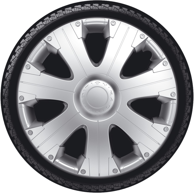 Set wheel covers Racing 13-inch silver