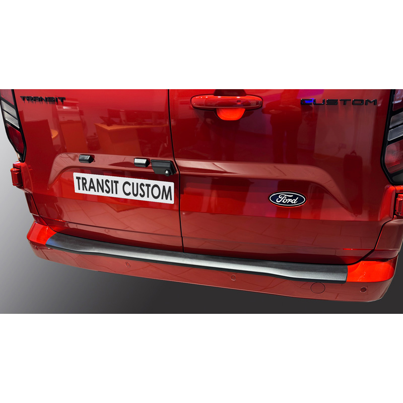 ABS Rear bumper protector  Ford Transit Custom 2023- Black