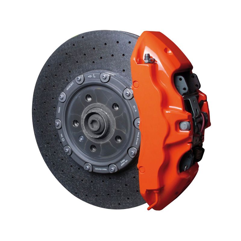 Foliatec Brake Caliper Lacquer Set - flame orange - 3 Components