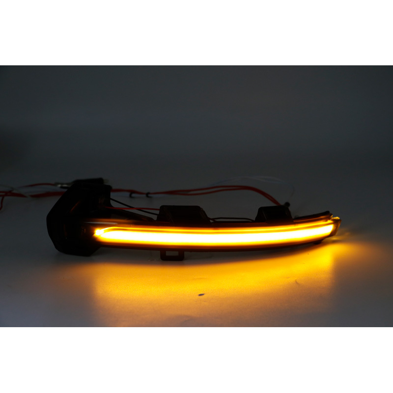 Set LED Side-Mirror Indicators  Volkswagen Passat (3G) 2014- & Arteon 2017- - Smoke - incl. Dynamic Running Light