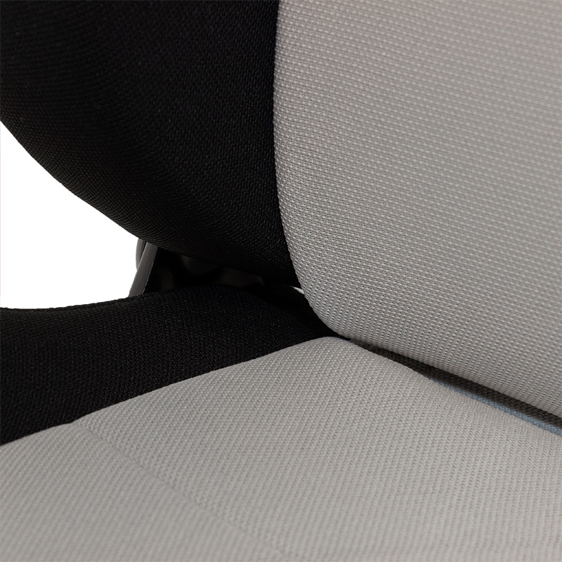 Sport seat 'Eco' - Black/Grey - Right-side reclinable back-rest - incl. slides