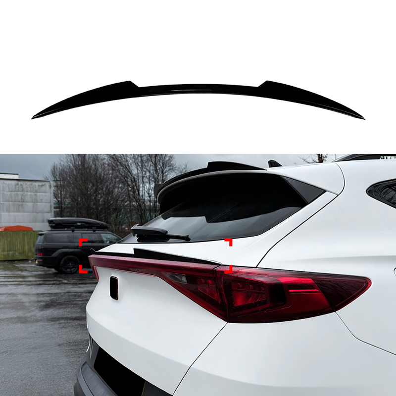 Lower mid spoiler  Cupra Formentor 2020-2024 & Facelift 2024- (ABS Glossy Black)