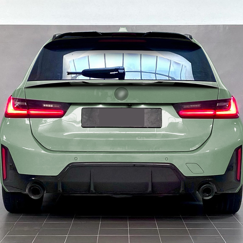 Lower mid rear spoiler  BMW 3-Series G21 Touring 2019- (ABS Glossy Black)