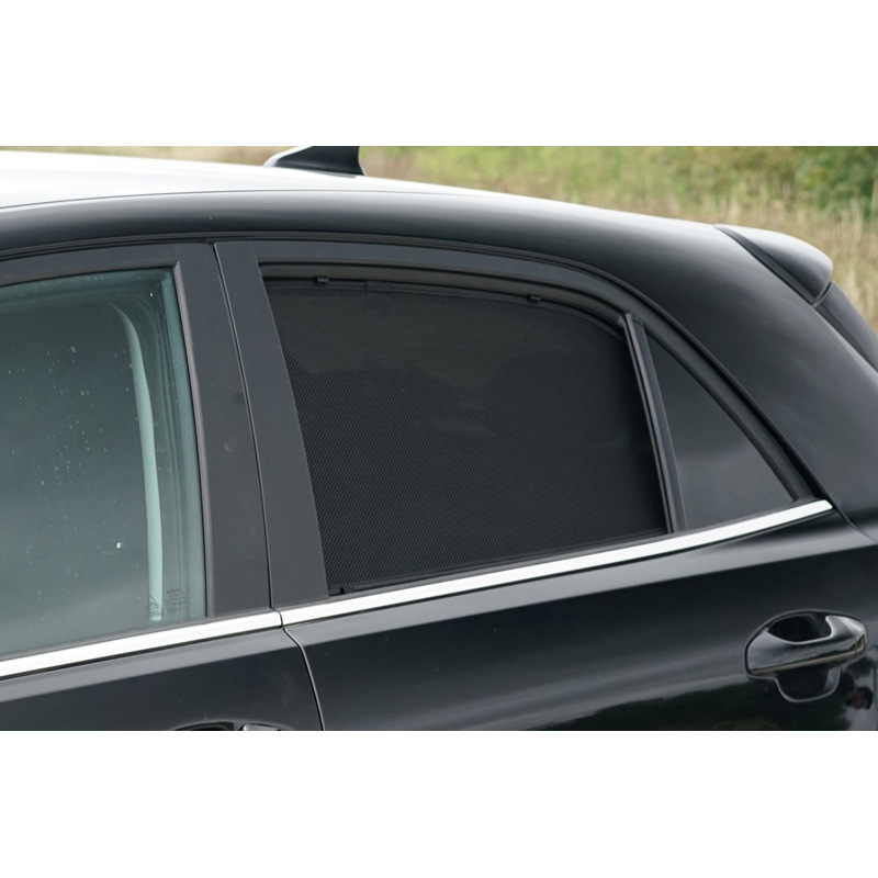 Set Car Shades (rear side doors)  Kia Rio (YB) HB 5-doors 2017-2023 (2-pieces)