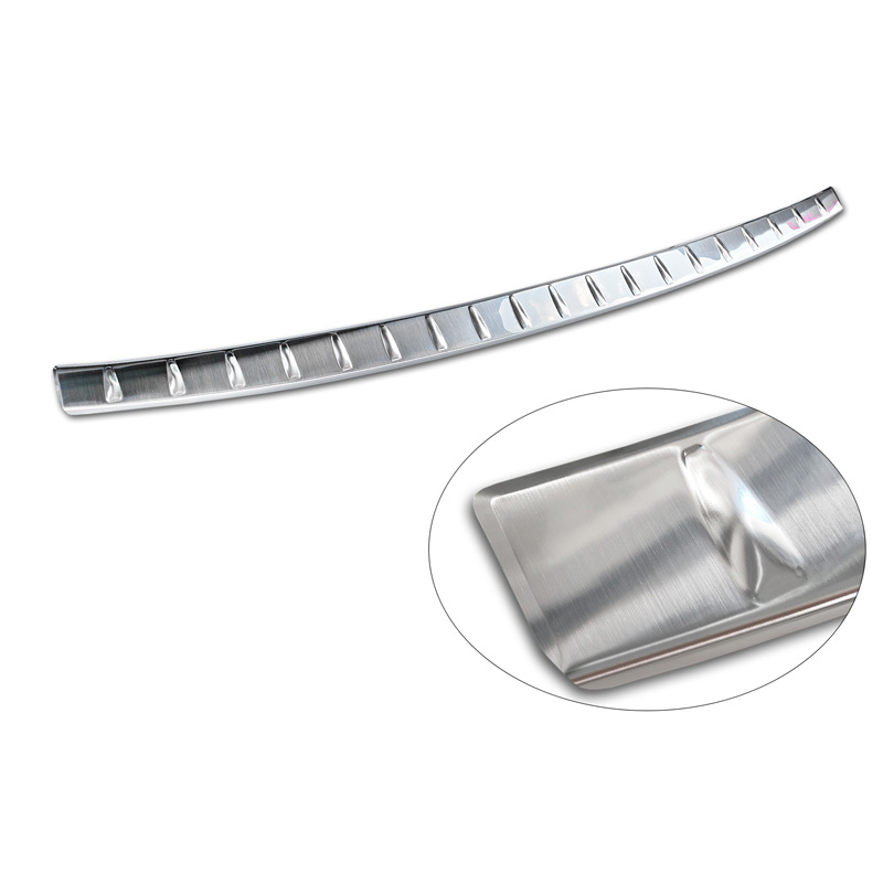 Stainless Steel Rear bumper protector  BMW X4 G02 FL 2021- with M-Pakage 'Ribs'