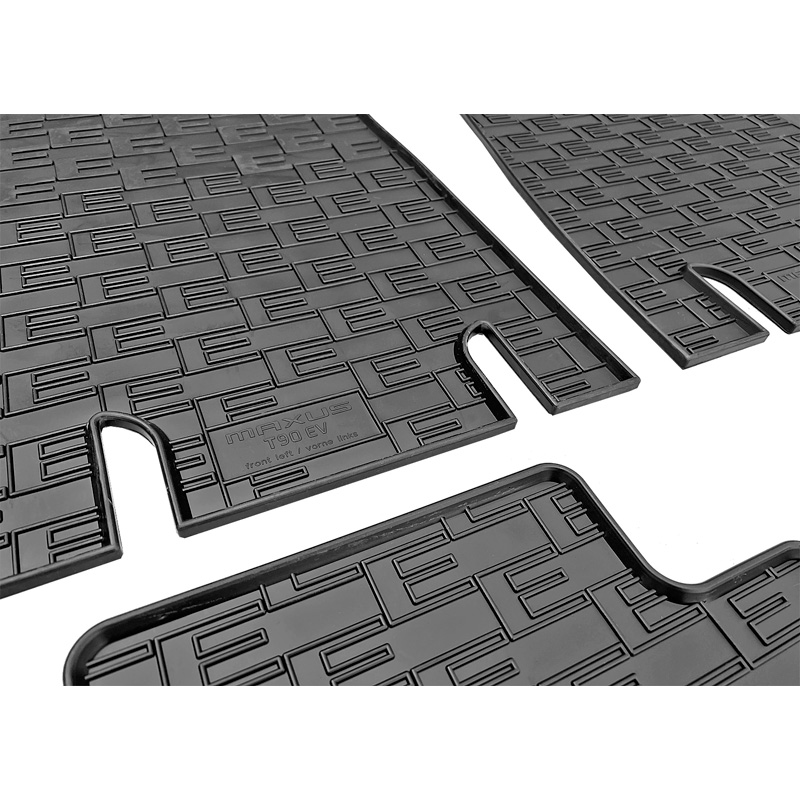 Rubber car mats set  Maxus ET90 Pickup 2022- (4-pieces)