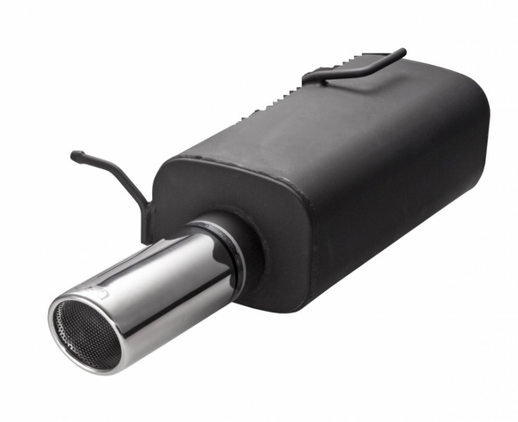 Muffler Honda Accord combi VII 2002-2008 RVS eindstuk 90mm