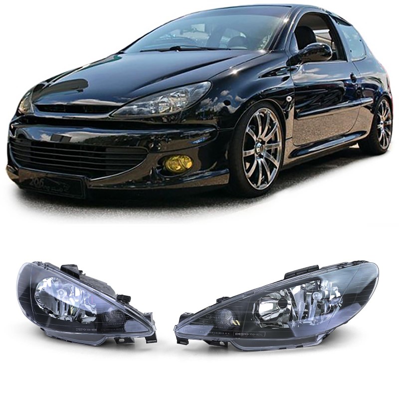 Headlights Peugeot 206 98-06