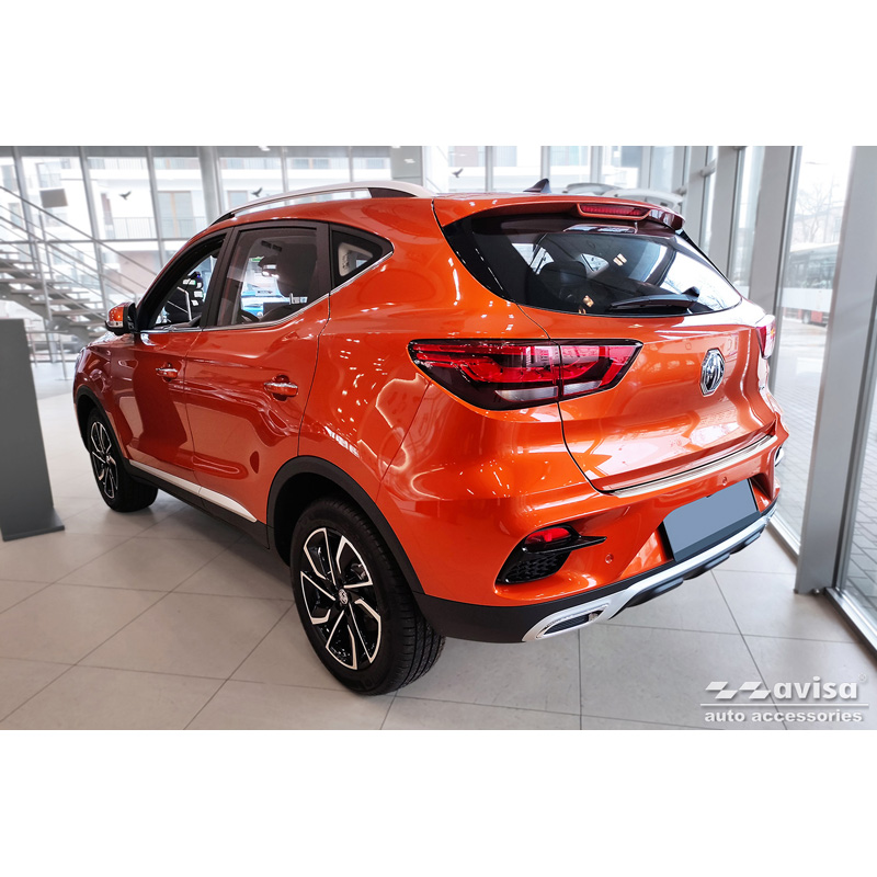 Stainless Steel Rear bumper protector  MG ZS FL 2019-2024 'British Flag'