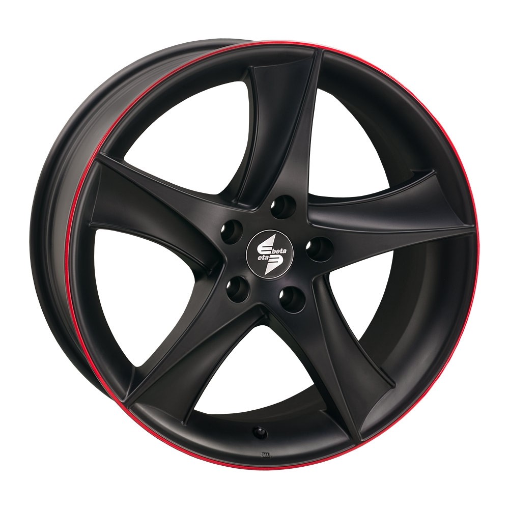 Velgen EtaBeta Jofiel zwart red 11x21 5x120 ET15