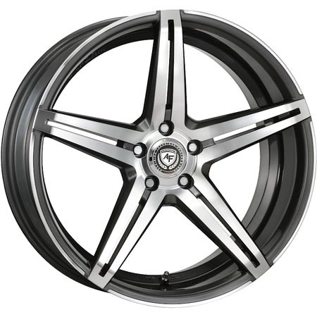 artFORM AF-301 Gun Metal Polished 9x21 5x114,3 ET35 Velgen