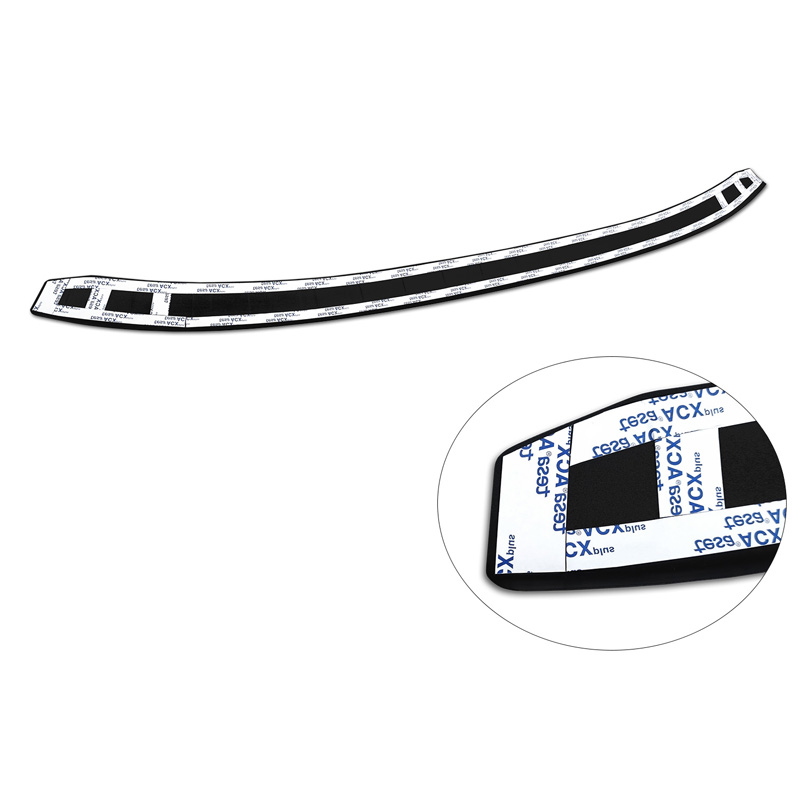 Matt Black Stainless Steel Rear bumper protector  BMW i3 (i01) 2013-2017 & FL 2017-2022 'Ribs'