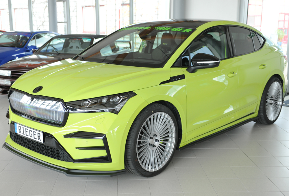 Voorspoiler passend voor Skoda Enyaq iV (NY): 10.20-01.2025