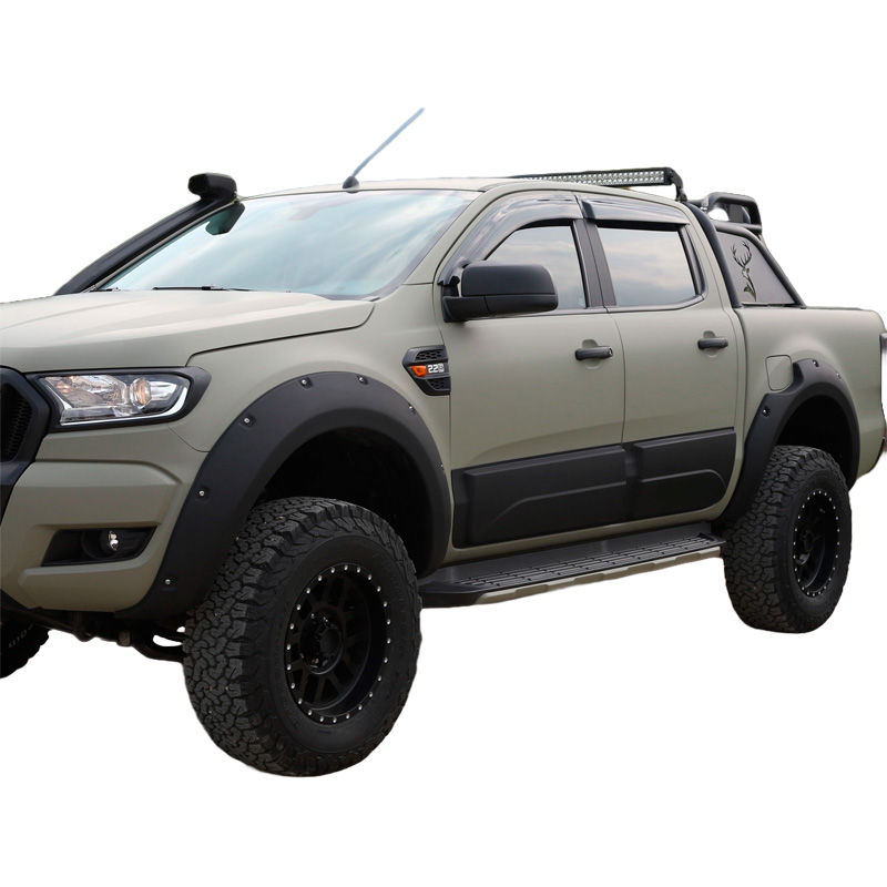 Body Cladding  Ford Ranger T6/T7/T8 2012-2022 - Matt black