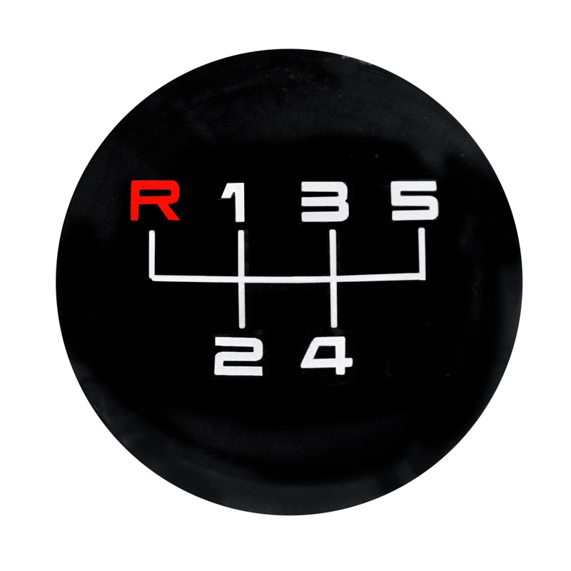 Simoni Racing Gear Knob Rev - Black incl. 3 Shift Patterns