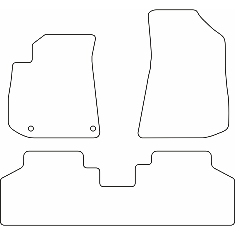 Set car mats  Kia e-Niro II 2022-