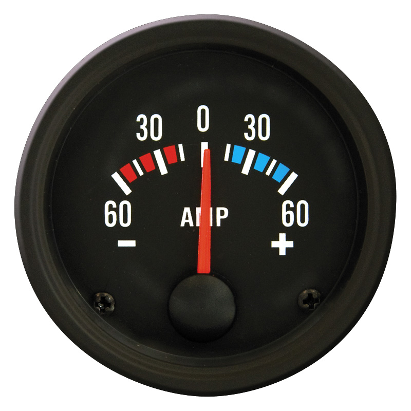 Performance Instrument Black Ampere -60>+60 52mm