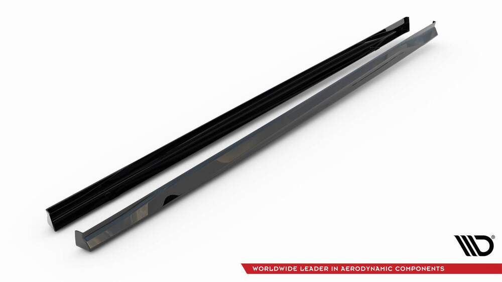 Bodykit passend voor Volkswagen Golf GTI MK8 Maxton Glanzend zwart