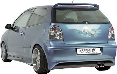 Rear bumper RDX skirt VW Polo 9N/9N2 01-2009