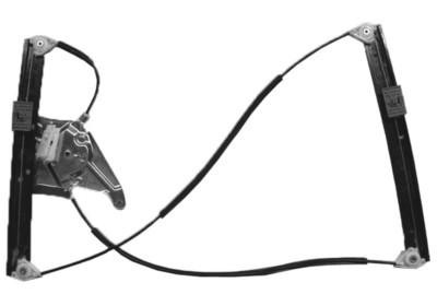 raammechanisme, 3 drs, zonder motor, rechts Audi A3, 1996-2005