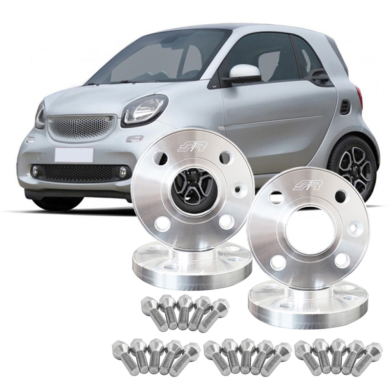 Simoni Racing Aluminium Wheel Spacer Kit - 2x16,5mm(FA) - 2x16,5mm(RA) (Hub 60,1mm) including wheel bolts -  Smart various