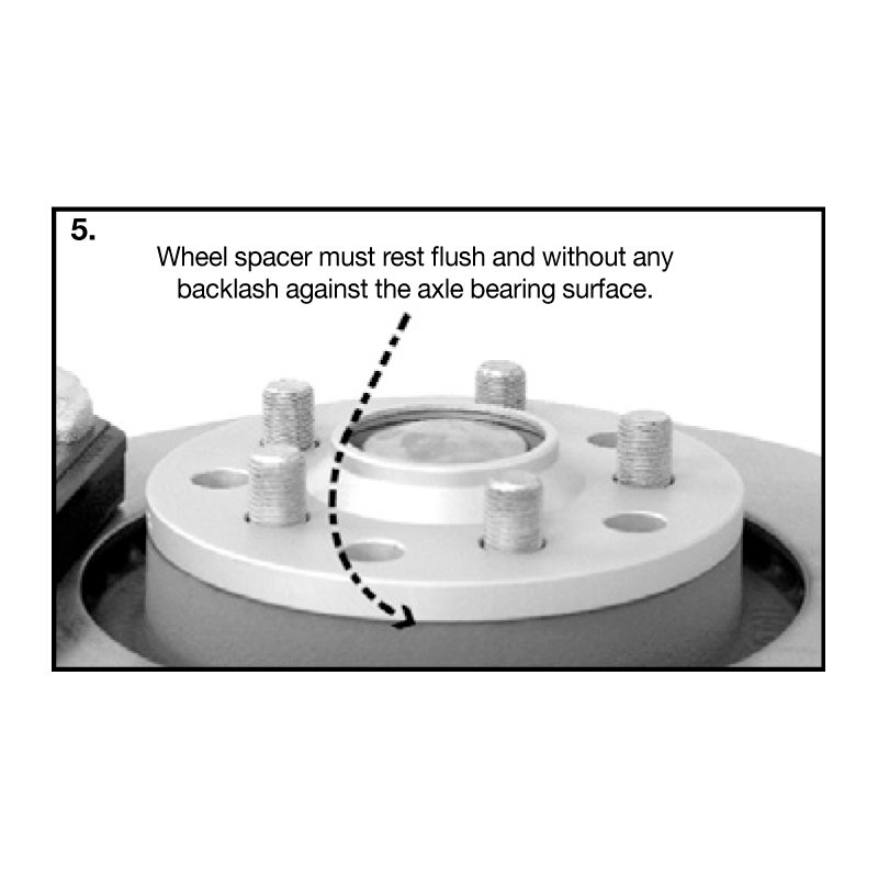 H&R DRS-System Wheelspacers 5mm 5x108 - Hub 63,3mm - Bolt size M12x1,5 -  Ford