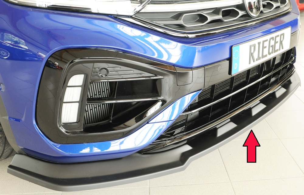 Voorspoiler passend voor VW T-Roc R (A1): 01.2022