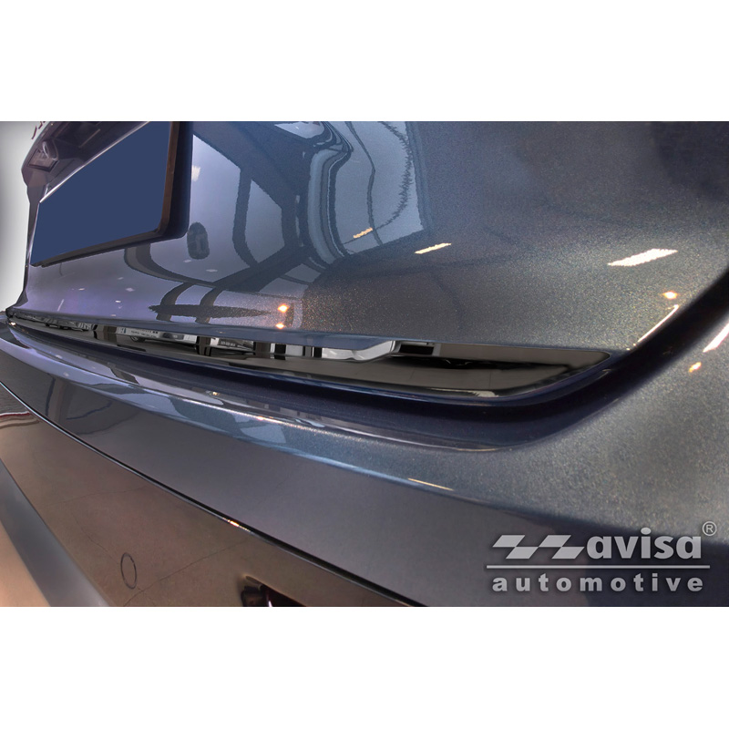 Avisa Black Chrome Stainless Steel Tailgate Trim  Kia Niro II 2022-