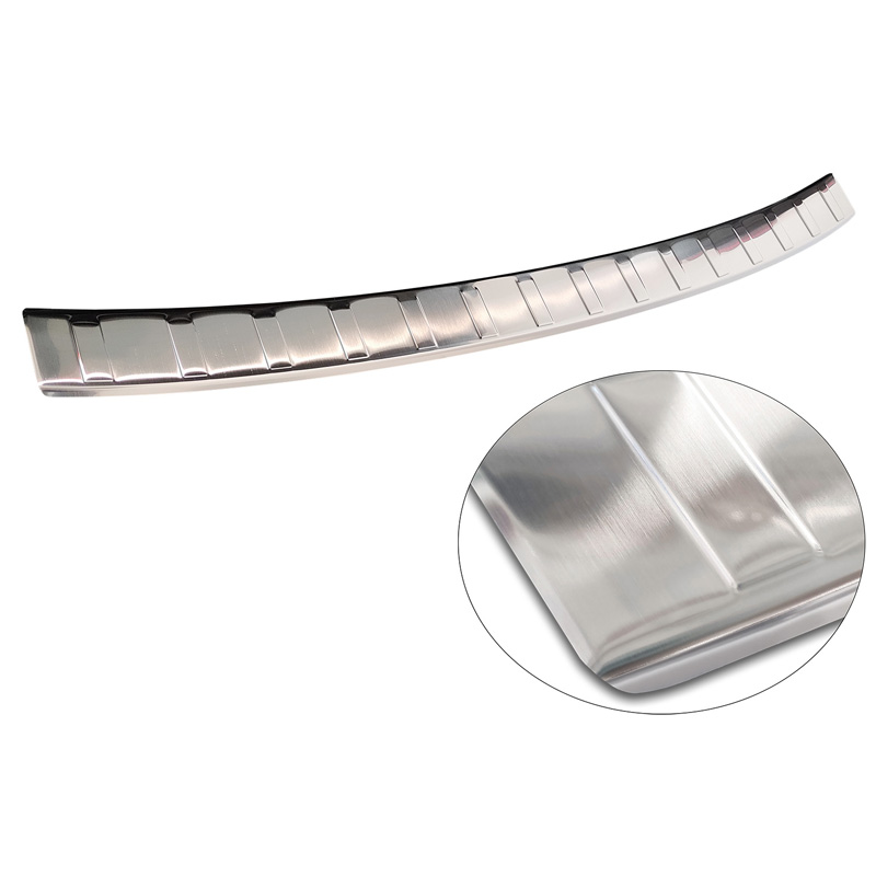 Stainless Steel Rear bumper protector  SsangYong Torres (J100) 2022- 'Ribs'