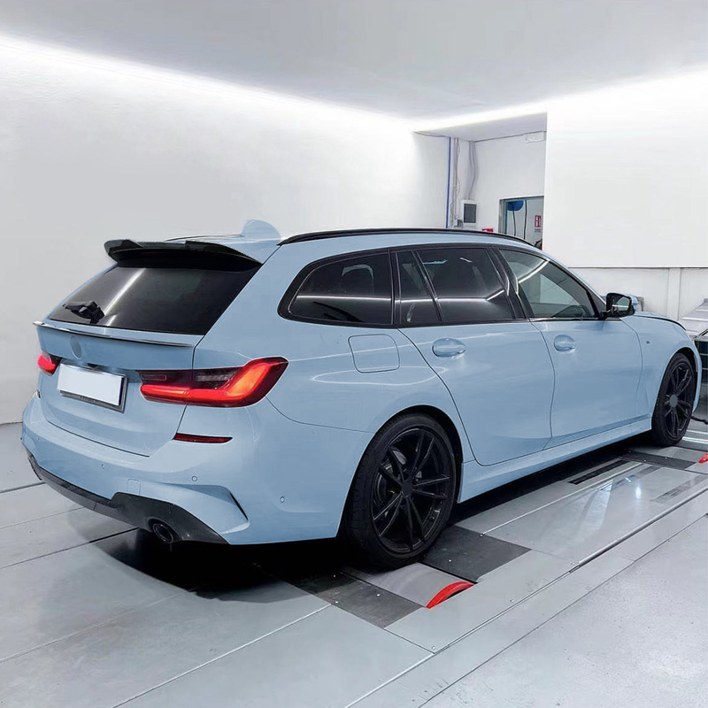 Lower mid rear spoiler  BMW 3-Series G21 Touring 2019- (ABS Glossy Black)