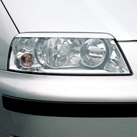 Headlampspoilers VW Sharan 5.00-...ABS