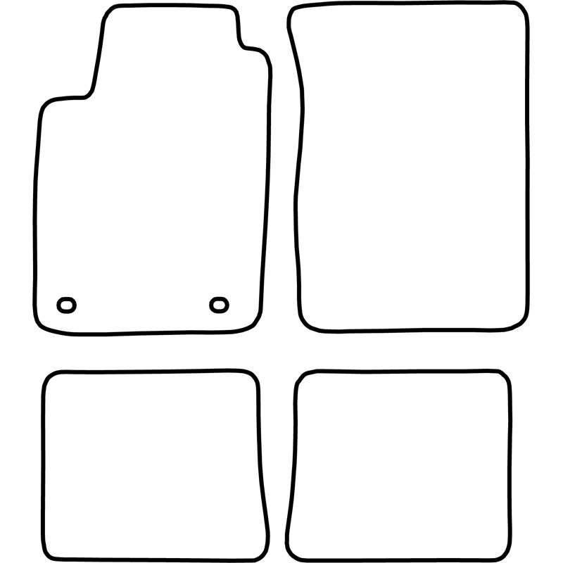 Set car mats  Alfa Romeo 75 1985-1992