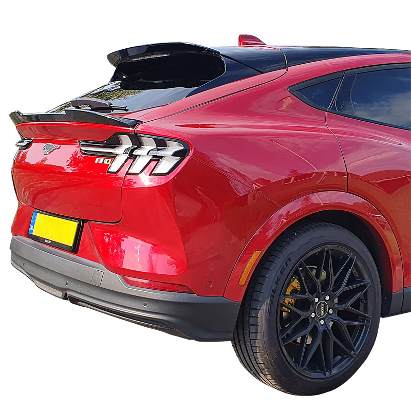 Roof spoiler  Ford Mustang Mach-E 2020- 'M4' (Glossy Black ABS)