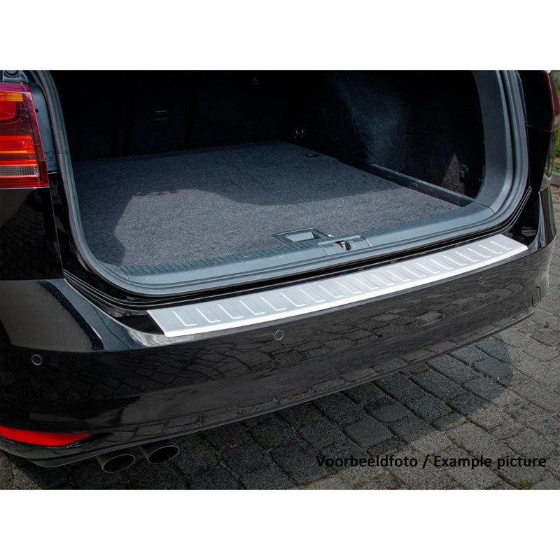 MAX6 Brushed stainless steel rear bumper protector  MG (E)HS 2019-2024
