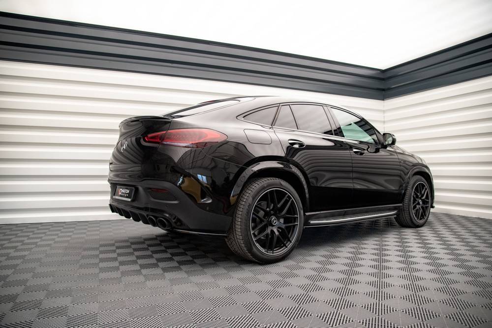 Zijskirts passend voor Mercedes GLE C167 AMG Pakket Coupe / SUV Maxton Glans Zwart