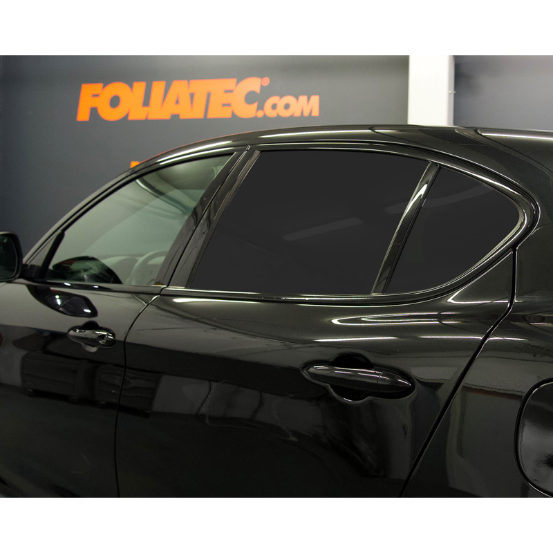 Foliatec 'Chrome Out' Set Black Glossy - Film strip 5cm x 15m