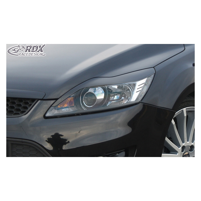 Head light spoilers  Ford Focus II Facelift 2008-2011 (ABS)