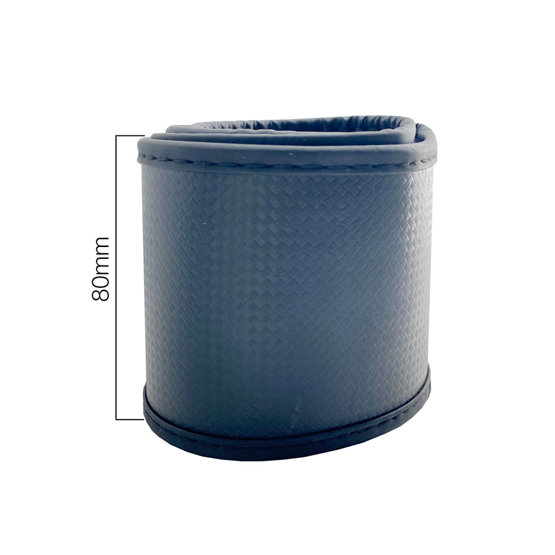 Simoni Racing Steering Wheel Cover Carbon Look - Black Ecoleather - 37-39cm