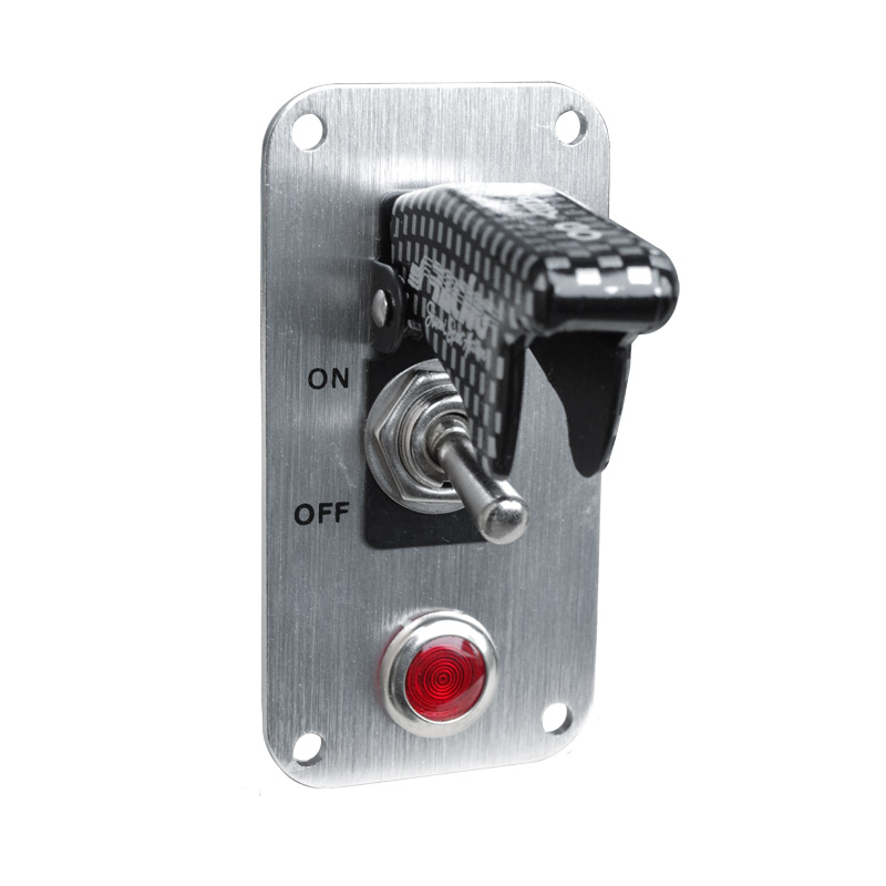 Simoni Racing SwitchPanel - Aluminum + Carbon Switch